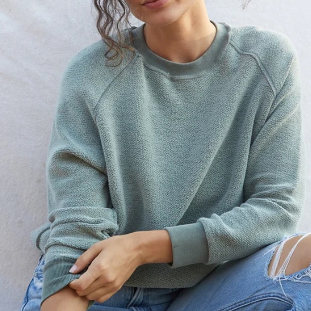 Perfectewhitetee Ziggy Sweatshirt in Steel - Large